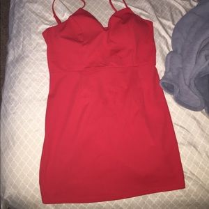 Little red tight dress